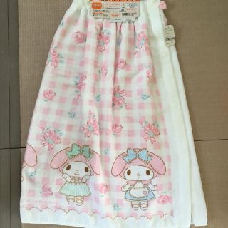 サンリオ(サンリオ)の新品♡マイメロ巻きタオル(タオル/バス用品)