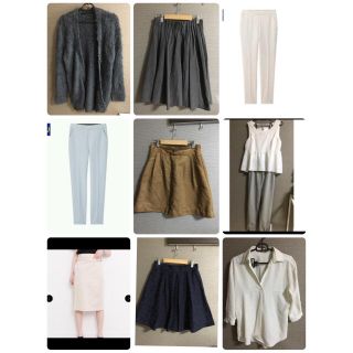 ダブルクローゼット(w closet)の🌟10/9まで限定価格【新品含む】レディース服 15点以上 まとめ売り(セット/コーデ)