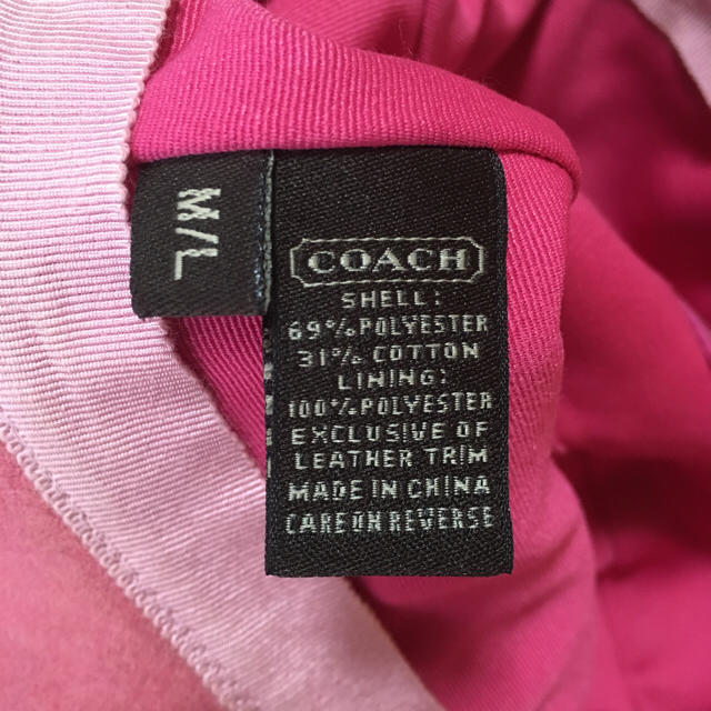 COACH(コーチ)の☆さくら様☆コーチ ハット  レディースの帽子(ハット)の商品写真