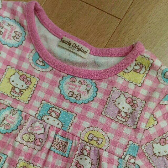 サンリオ(サンリオ)のサンリオ　パジャマ　110cm キッズ/ベビー/マタニティのキッズ服女の子用(90cm~)(パジャマ)の商品写真