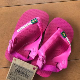 ハワイアナス(havaianas)の未使用 タグ付き  havaianas  ベビー  サンダル(サンダル)