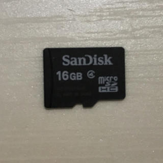 サンディスク(SanDisk)の送料無料！！microSDカード16GB(PC周辺機器)