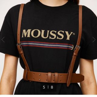 マウジー(moussy)のマウジーTシャツロゴブラック完売品(Tシャツ(半袖/袖なし))