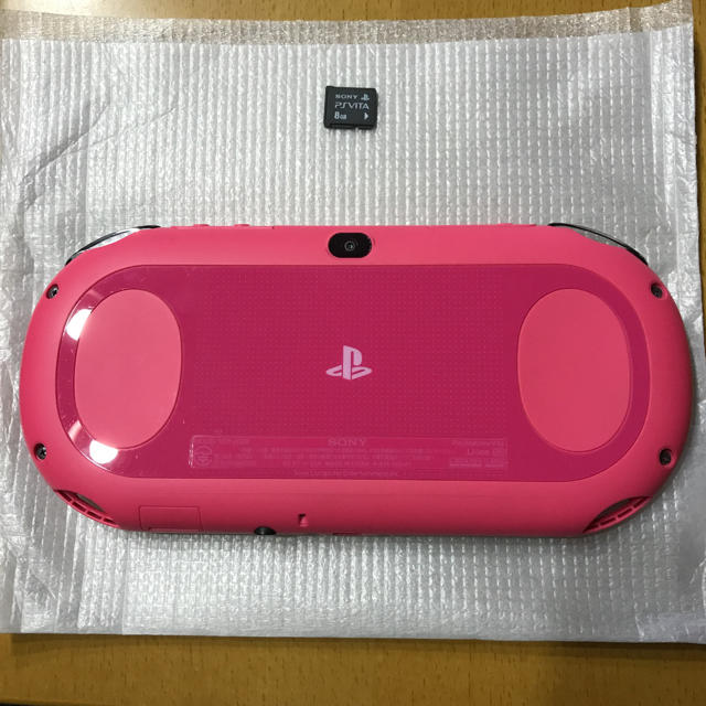 PlayStation Vita(プレイステーションヴィータ)のうさぎ様/PSvita ピンクブラック エンタメ/ホビーのゲームソフト/ゲーム機本体(携帯用ゲーム機本体)の商品写真