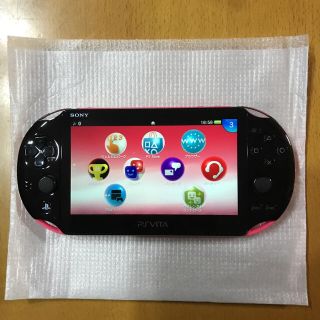 プレイステーションヴィータ(PlayStation Vita)のうさぎ様/PSvita ピンクブラック(携帯用ゲーム機本体)