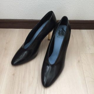 ランバン(LANVIN)のLANVINブラックパンプス(ハイヒール/パンプス)