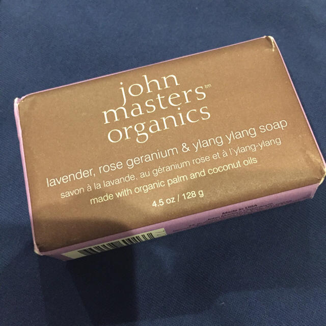 John Masters Organics(ジョンマスターオーガニック)のjohn master organics 石鹸 コスメ/美容のボディケア(ボディソープ/石鹸)の商品写真