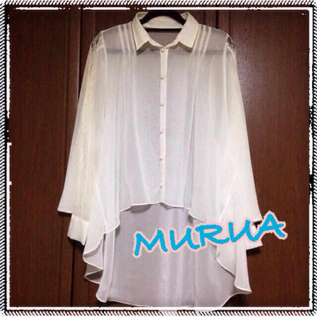 MURUA(ムルーア)のムルーア♡ドルマンシャツ レディースのトップス(シャツ/ブラウス(長袖/七分))の商品写真