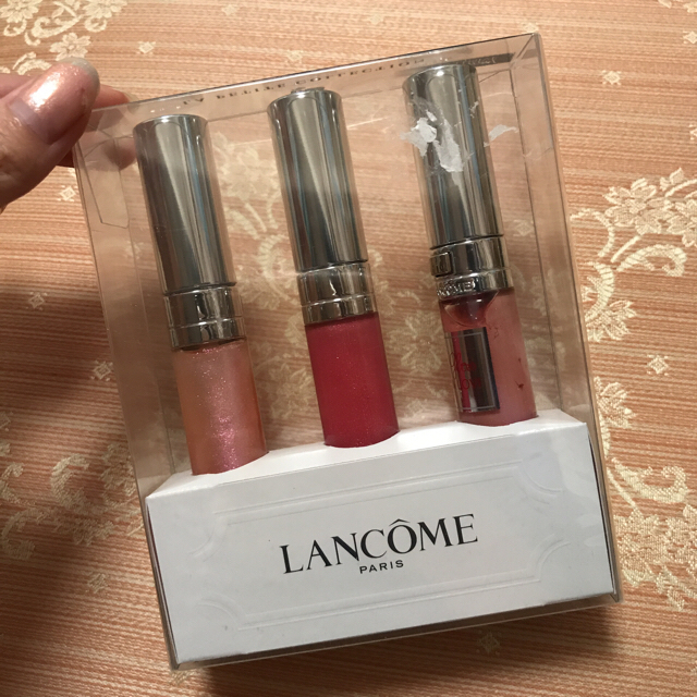 LANCOME(ランコム)のランコム リップグロス 3本セット コスメ/美容のベースメイク/化粧品(リップグロス)の商品写真