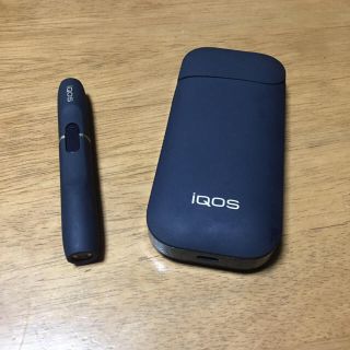 アイコス(IQOS)のiQOS（アイコス）旧型 ネイビー 中古(タバコグッズ)