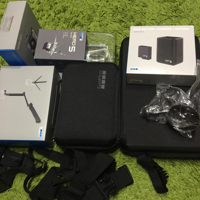 GoPro(ゴープロ)のゴープロ ヒーロー5 GoPro HERO5 Black スマホ/家電/カメラのカメラ(コンパクトデジタルカメラ)の商品写真