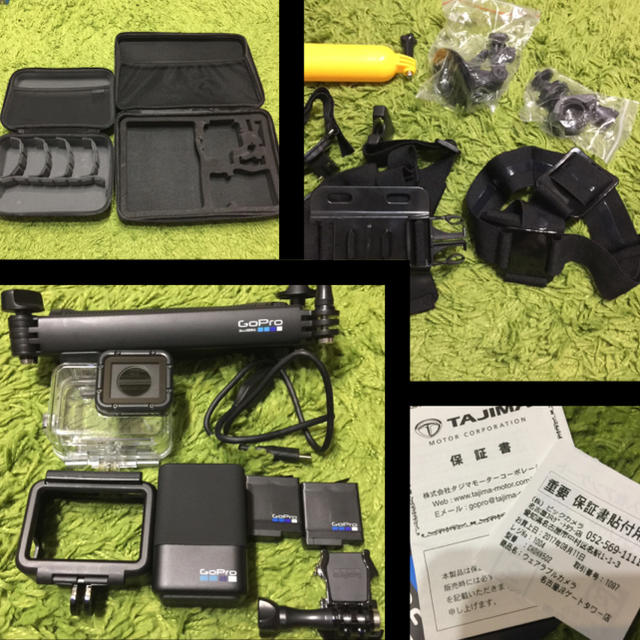 GoPro(ゴープロ)のゴープロ ヒーロー5 GoPro HERO5 Black スマホ/家電/カメラのカメラ(コンパクトデジタルカメラ)の商品写真