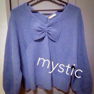 ミスティック(mystic)のmystic リボンニット(ニット/セーター)