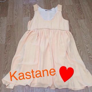 カスタネ(Kastane)のKstane ワンピース♡(ミニワンピース)