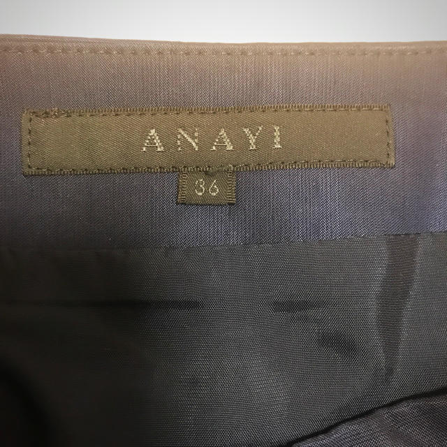 ANAYI(アナイ)のANAYI ネイビー スカート レディースのスカート(ひざ丈スカート)の商品写真
