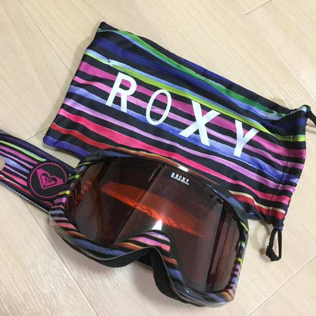 Roxy(ロキシー)のROXY ゴーグル スノボ スポーツ/アウトドアのスノーボード(ウエア/装備)の商品写真