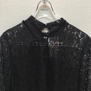 マウジー(moussy)の新品のタグ付きマウジーレースカットソー(カットソー(長袖/七分))