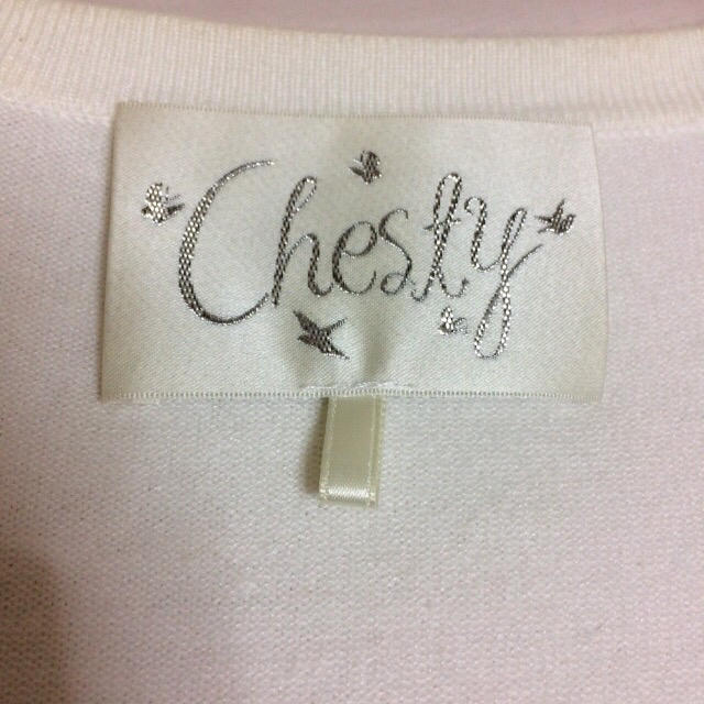 Chesty(チェスティ)のChesty フラワーオーガンジーカーディガン レディースのトップス(カーディガン)の商品写真