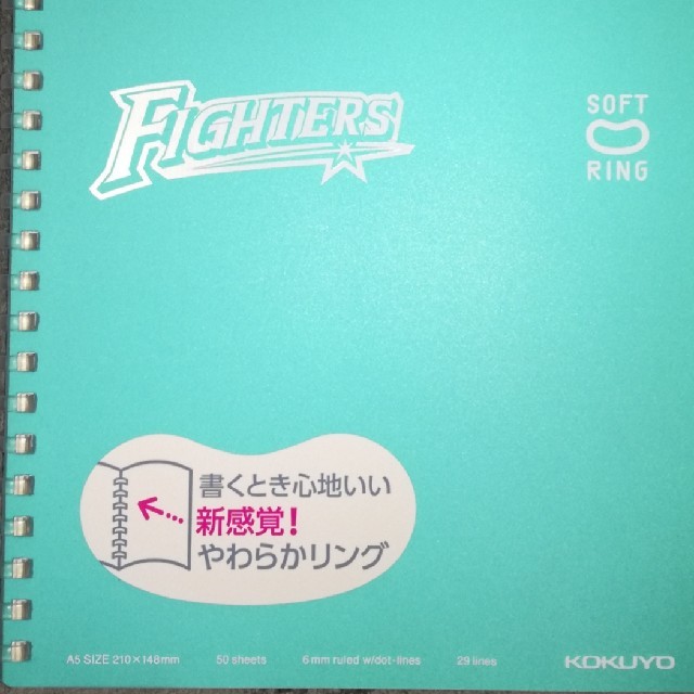 北海道日本ハムファイターズ(ホッカイドウニホンハムファイターズ)の北海道日本ハムファイターズ スクラッチビンゴ 景品 A5ノート 非売品 スポーツ/アウトドアの野球(記念品/関連グッズ)の商品写真