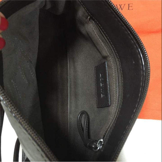 LOEWE スエードバッグ