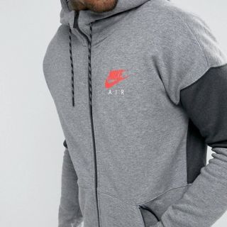 XS NIKE AIR セットアップ パーカー スウェットパンツ グレー