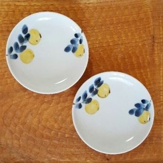 九谷青窯 - ☆新品・未使用☆九谷青窯 『色絵レモンの木』4寸皿 九谷青窯 - ☆新品・未使用☆九谷青窯 『色絵レモンの木』4寸皿