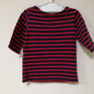 コドモビームス(こどもビームス)の【お値下げ中】BEAMS mini   ボーダートレーナー　ｻｲｽﾞ:90(Tシャツ/カットソー)