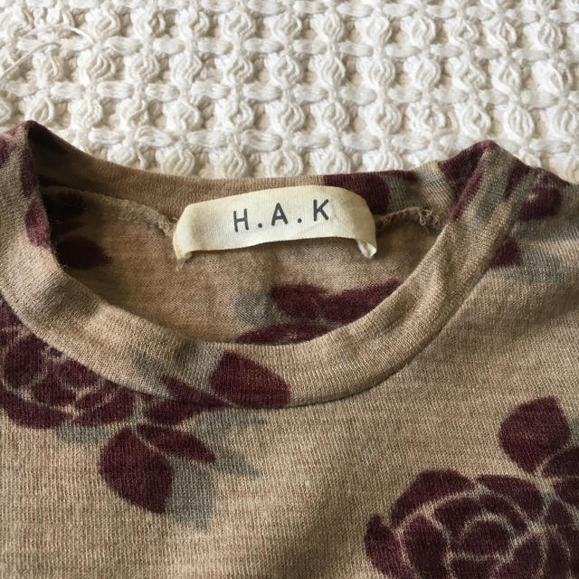 H.A.K(ハク)のHAK wool 100%ニットトップス レディースのトップス(ニット/セーター)の商品写真