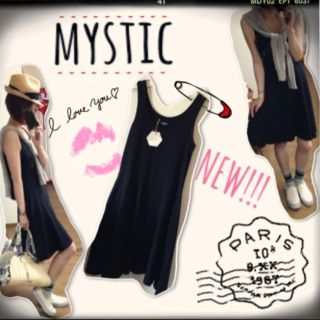 ミスティック(mystic)のタグ付き‼Aラインワンピース(ひざ丈ワンピース)