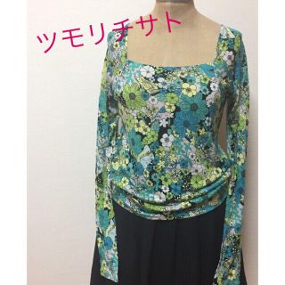 ツモリチサト(TSUMORI CHISATO)のツモリチサト♡花柄トップス(カットソー(長袖/七分))