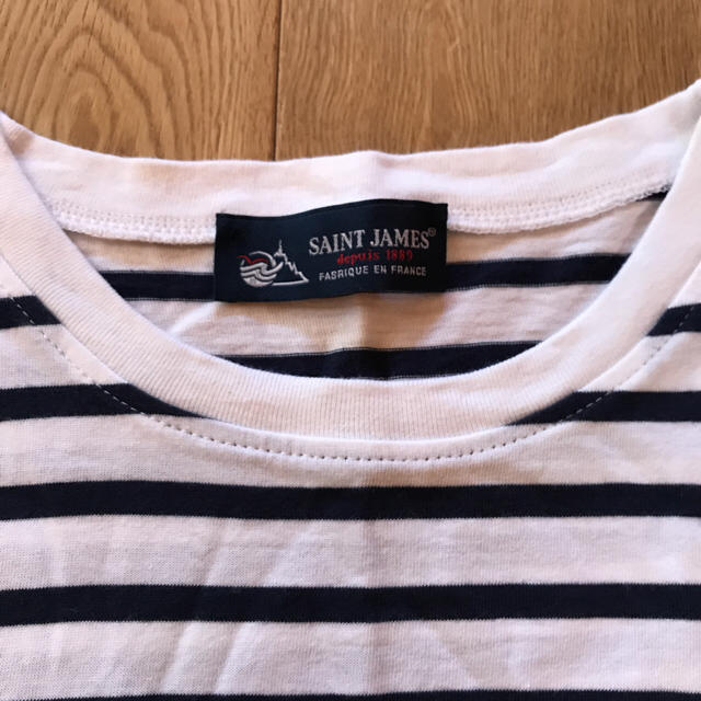 SAINT JAMES(セントジェームス)のボーダー七分袖シャツ レディースのトップス(Tシャツ(長袖/七分))の商品写真