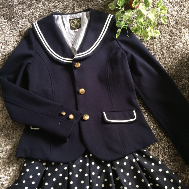 mezzo piano junior(メゾピアノジュニア)のメゾピアノ ジャケット L165 キッズ/ベビー/マタニティのキッズ服女の子用(90cm~)(ジャケット/上着)の商品写真