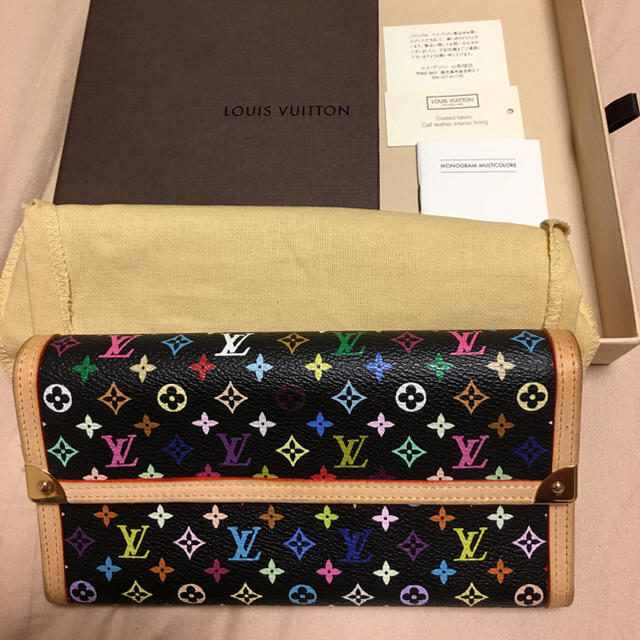 LOUIS VUITTON(ルイヴィトン)の最終値下げ‼︎ルイヴィトン マルチカラー 三つ折り財布 レディースのファッション小物(財布)の商品写真