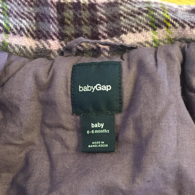 babyGAP(ベビーギャップ)のbaby GAPコート キッズ/ベビー/マタニティのベビー服(~85cm)(ジャケット/コート)の商品写真