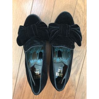 アナスイ(ANNA SUI)の【新品】ANNA SUI  リボン付きパンプス(ハイヒール/パンプス)