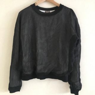 ザラ(ZARA)のZARA シースルー カットソー 未使用❗️(カットソー(長袖/七分))