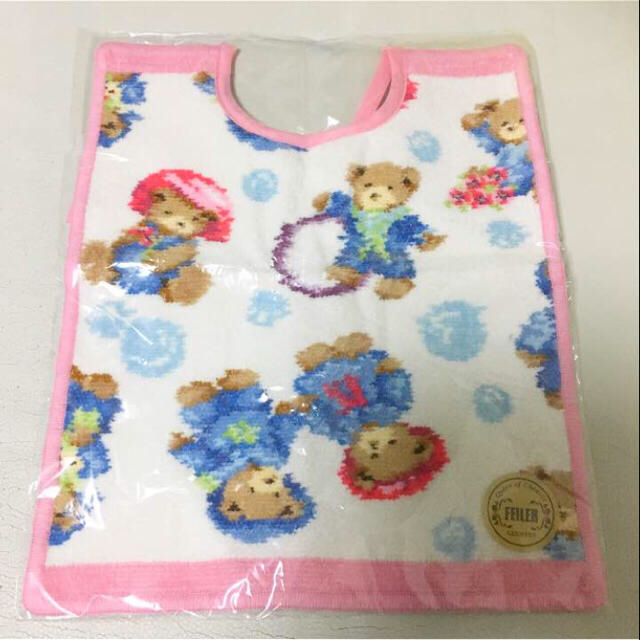 FEILER(フェイラー)の❣⃛新品 ❁FEILER スタイ❁ ミキハウス、アナスイ、メゾピアノ キッズ/ベビー/マタニティのこども用ファッション小物(ベビースタイ/よだれかけ)の商品写真