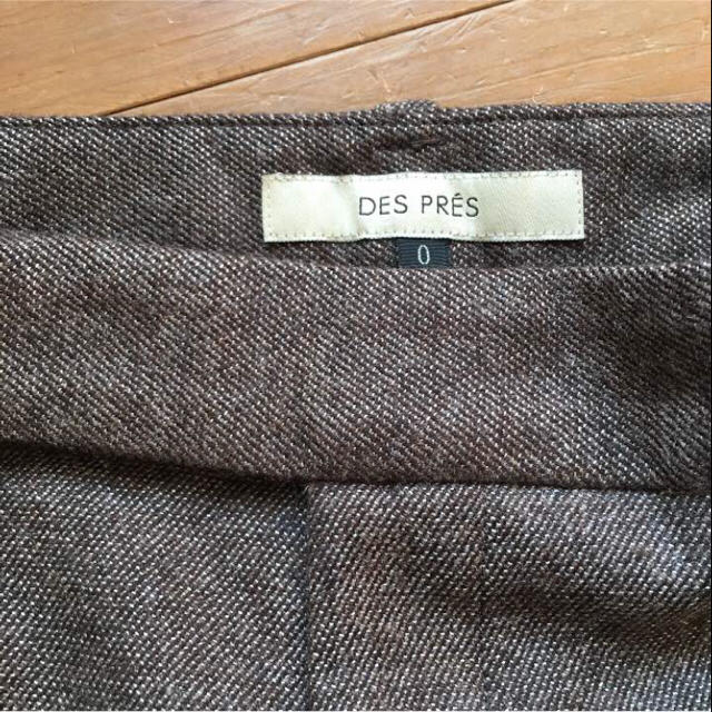 DES PRES(デプレ)の【Des PRES】ウール くるぶし丈パンツ レディースのパンツ(クロップドパンツ)の商品写真