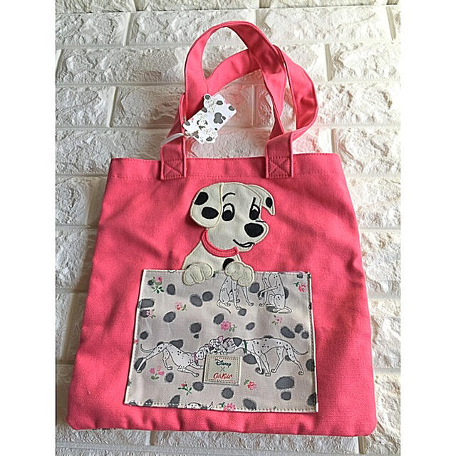 トートバッグCath Kidston x 101わんちゃん コラボ ミニトート