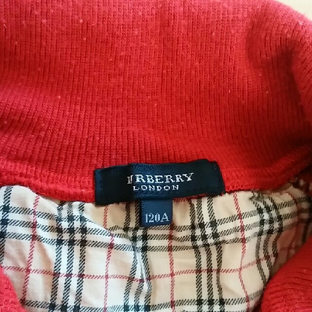 BURBERRY(バーバリー)のBURBERRY　バーバリー上着　パーカー120cm キッズ/ベビー/マタニティのキッズ服女の子用(90cm~)(ジャケット/上着)の商品写真