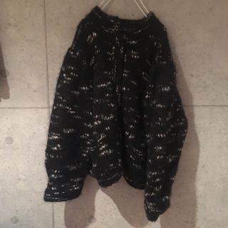 サンローラン(Saint Laurent)のイブサンローランニットコート古着vintageantipue(ニットコート)