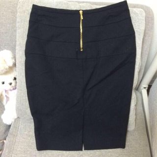 ザラ(ZARA)のZara basic ペンシルスカート(ひざ丈スカート)