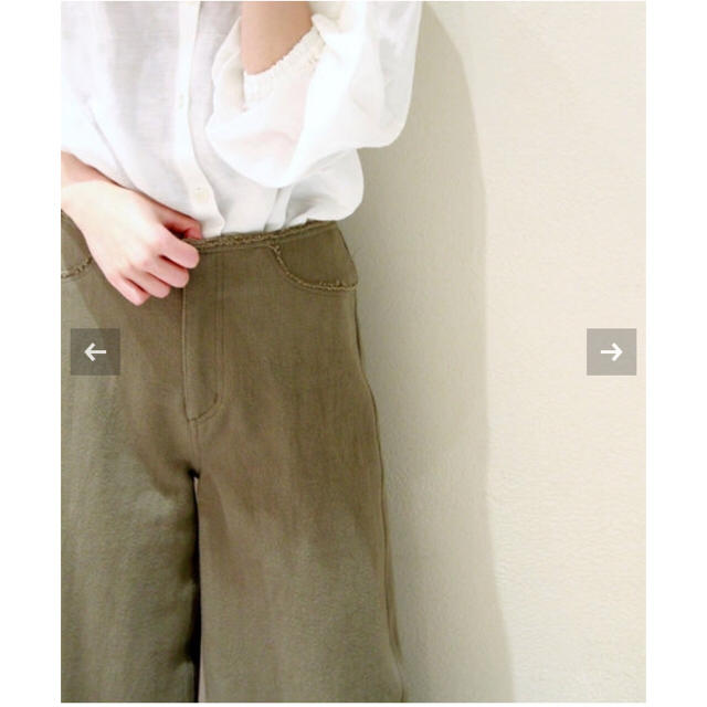 Plage(プラージュ)のお値下げ✨新品✨plage Soft Twill ワイドパンツ レディースのパンツ(カジュアルパンツ)の商品写真