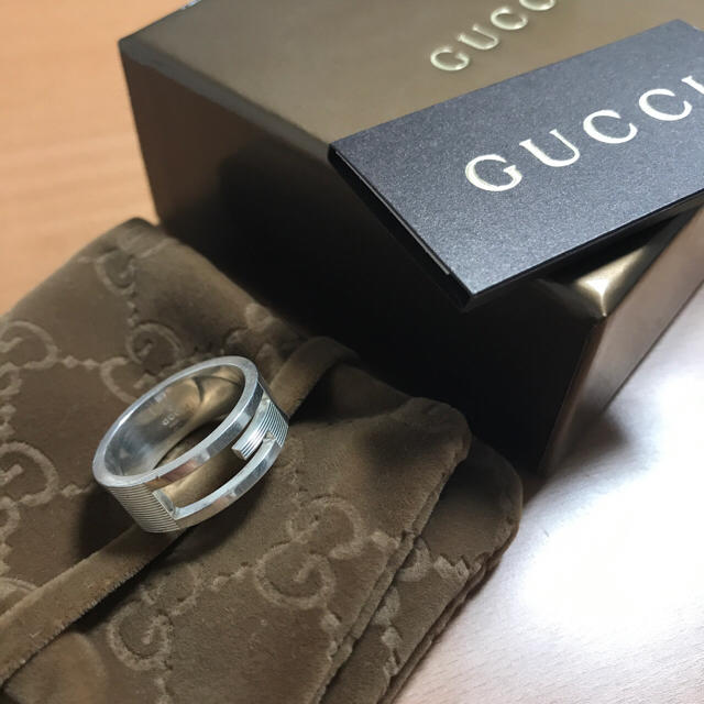 Gucci(グッチ)のグッチ Gリング 22号 メンズのアクセサリー(リング(指輪))の商品写真