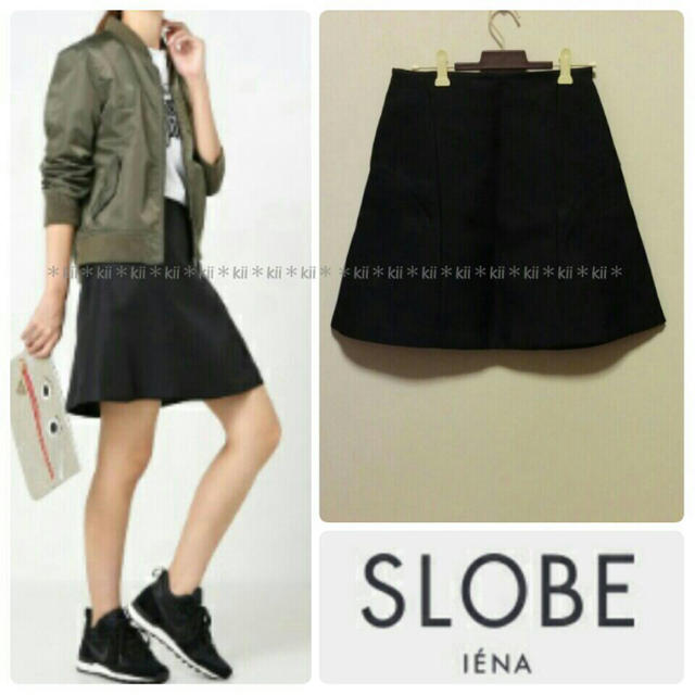 SLOBE IENA(スローブイエナ)のIENA SLOBE フイルフレアスカート レディースのスカート(ミニスカート)の商品写真
