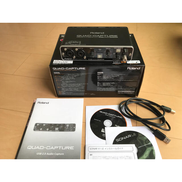 Roland(ローランド)のローランド QUAD-CAPTURE UA-55 楽器のDTM/DAW(オーディオインターフェイス)の商品写真