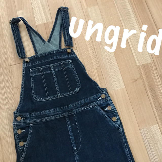 Ungrid(アングリッド)のアングリッド  オーバーオール  sizeS   194B レディースのパンツ(サロペット/オーバーオール)の商品写真