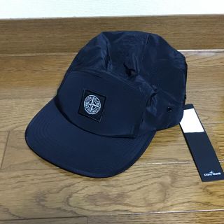 ストーンアイランド(STONE ISLAND)の★ストーンアイランド キャップ帽子送料込★黒★L★(キャップ)