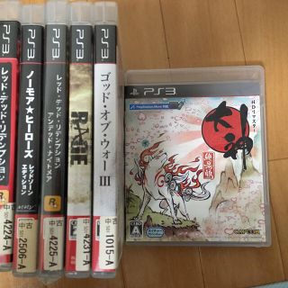 プレイステーション3(PlayStation3)の大神 含む PS3ソフト 6本セット(家庭用ゲームソフト)