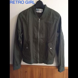 レトロガール(RETRO GIRL)の新品 RETRO GIRL M-1  カーキ(ブルゾン)